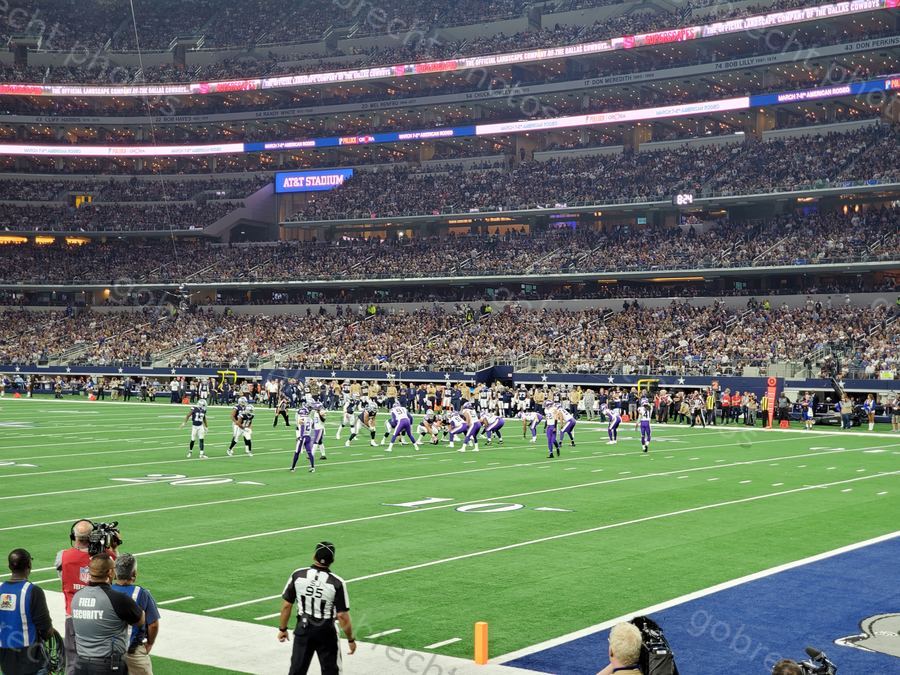 Dallas Cowboys Home vs Vikings