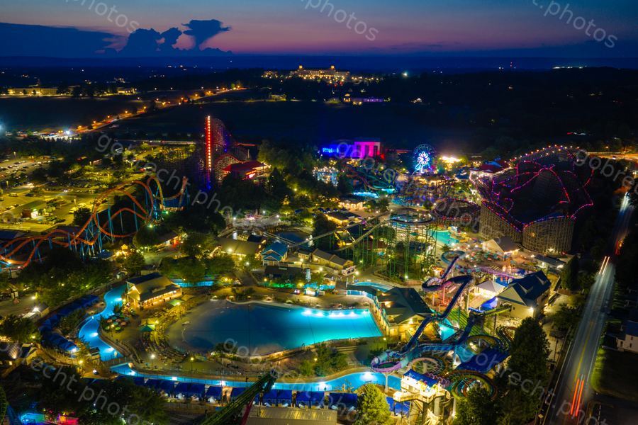 Hershey Pennsylvania Amusement Park Independence Day