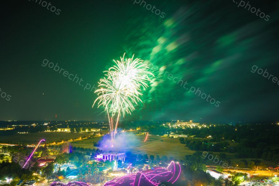 Hershey Pennsylvania Amusement Park Independence Day